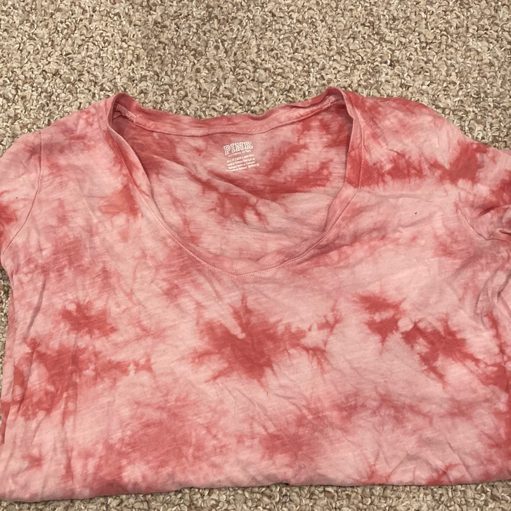 PINK tie dye shirt